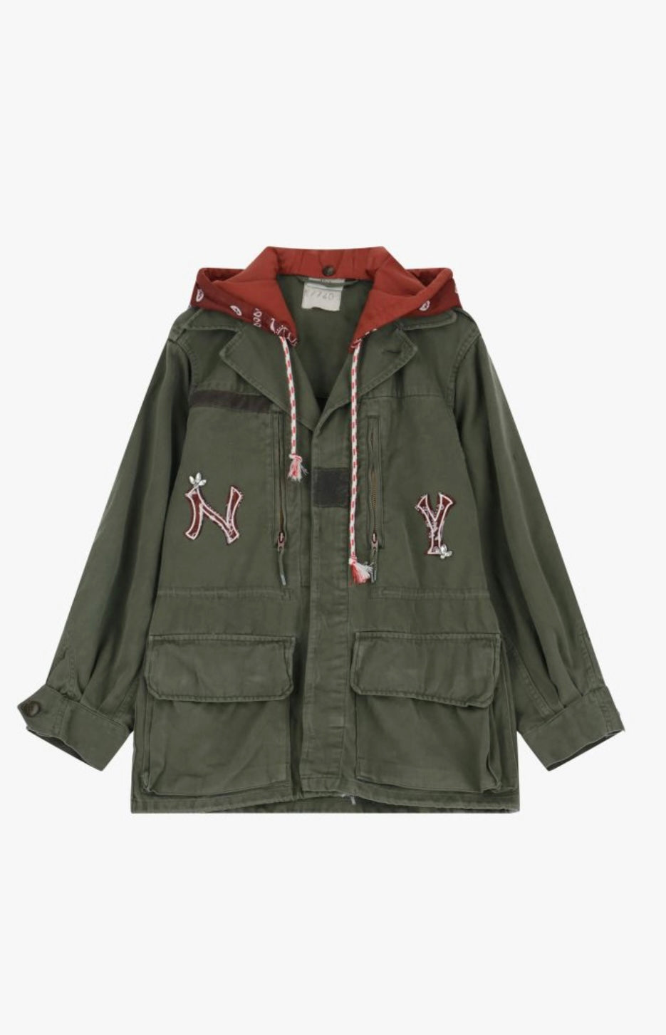 Parka con cappuccio e tasche