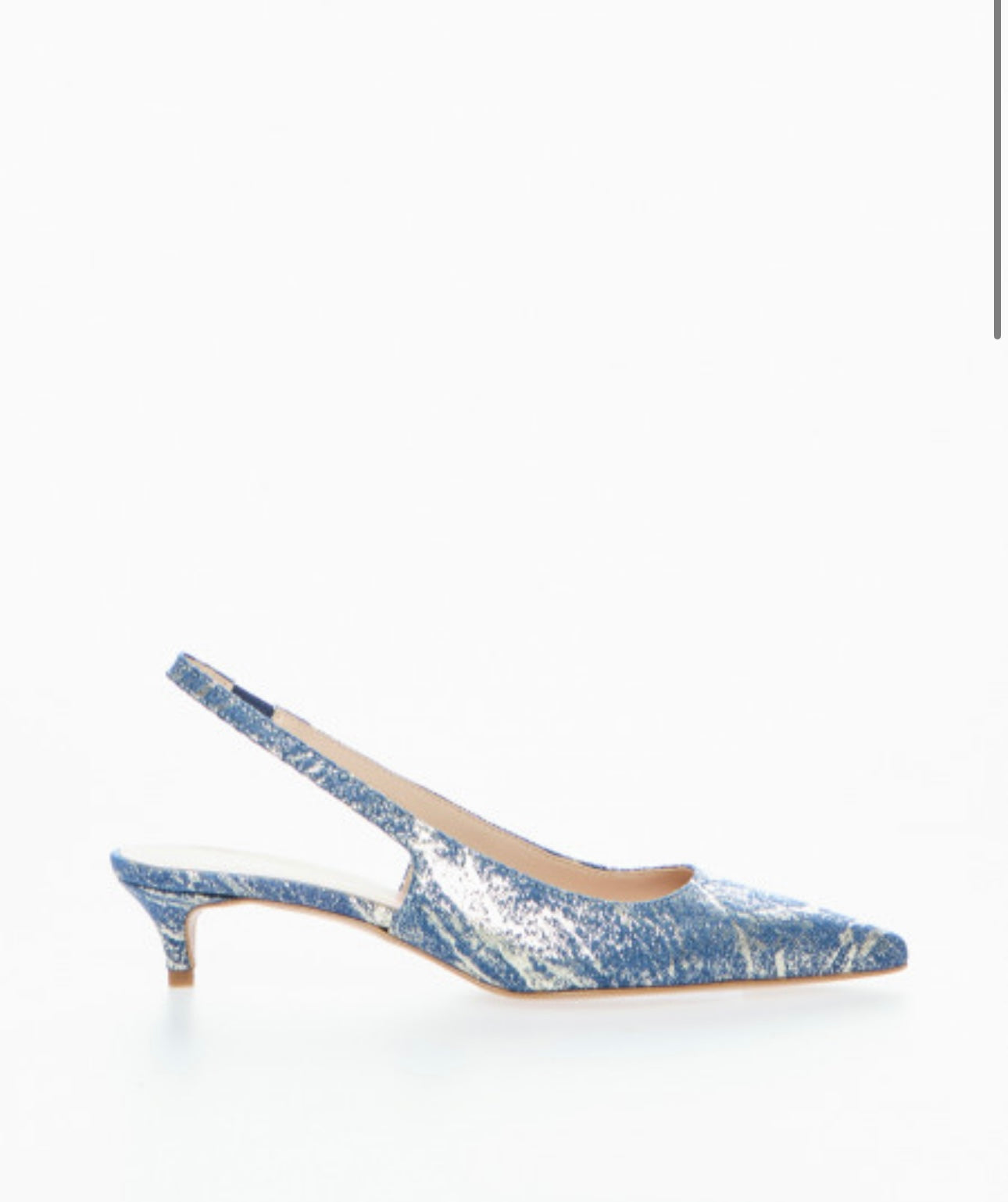 Slingback In Tessuto TIMEA