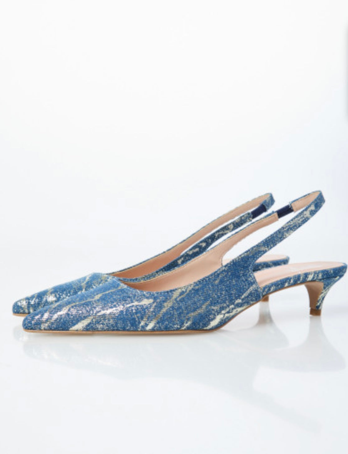 Slingback In Tessuto TIMEA