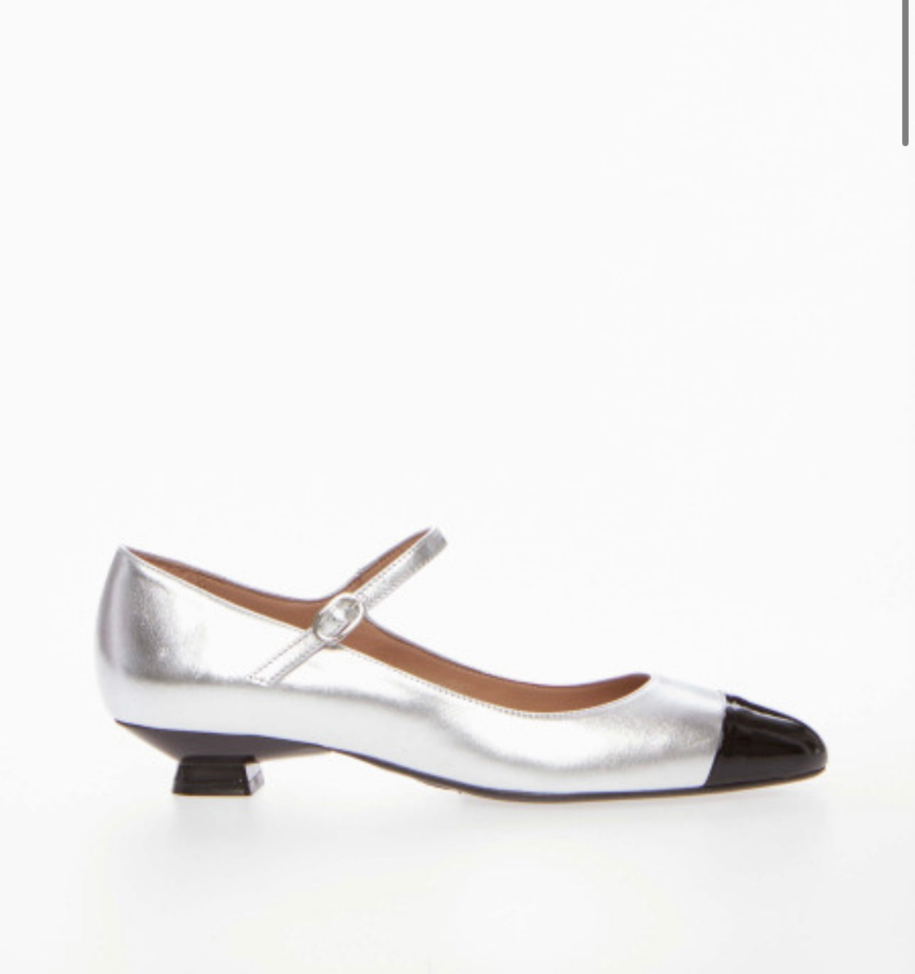Mary Jane In Pelle Laminata Alexandra