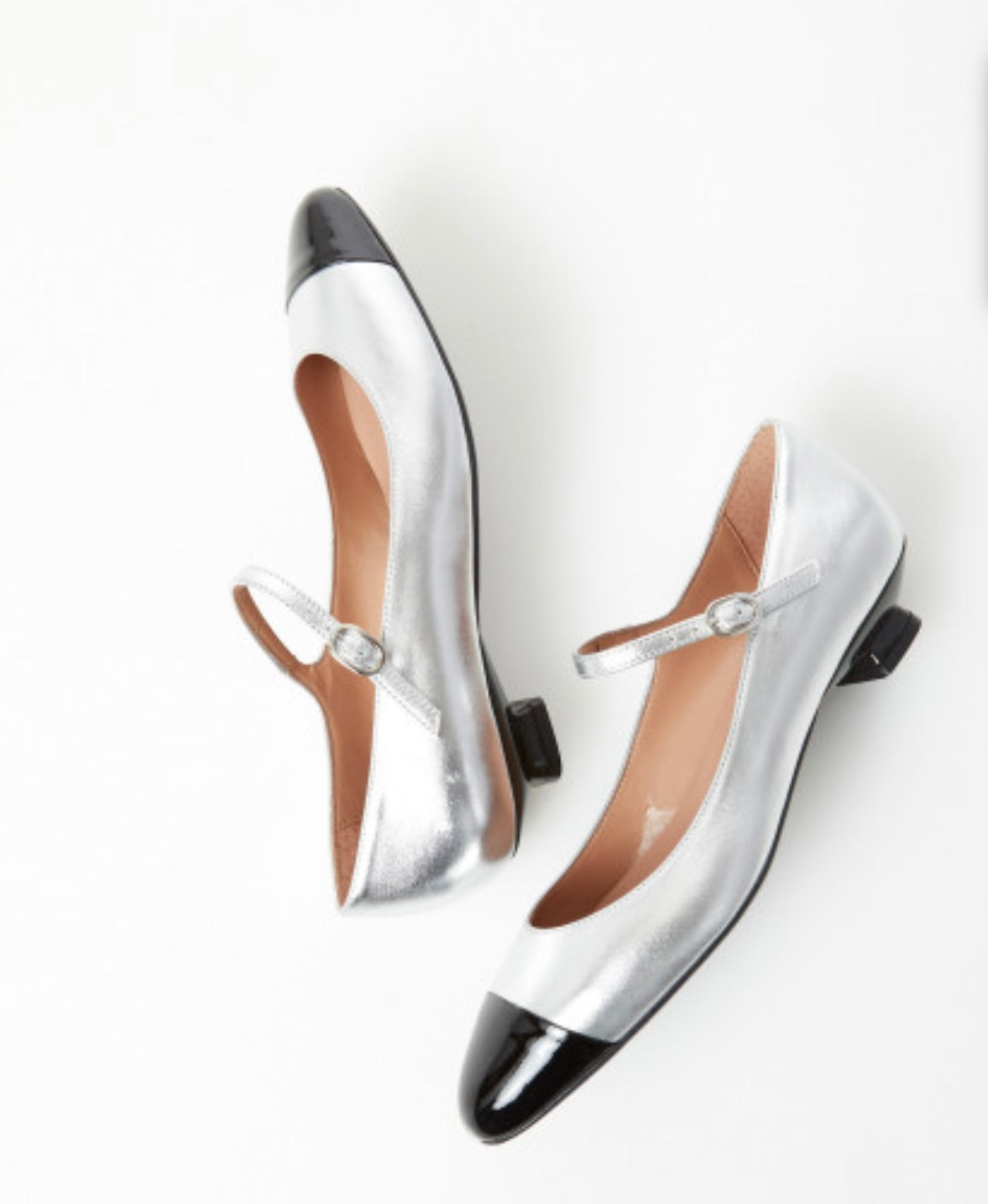 Mary Jane In Pelle Laminata Alexandra