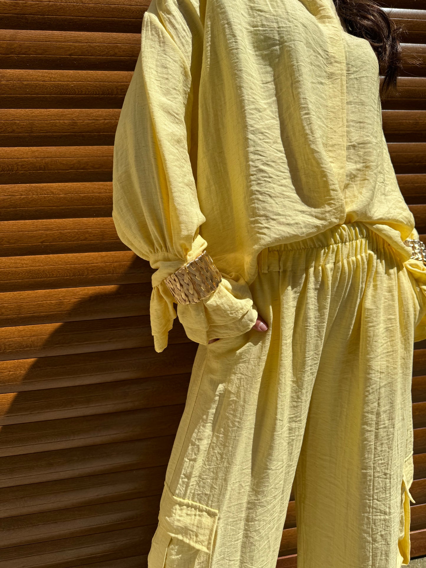 Camicia con bracciali
