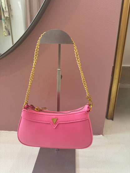 Borsa mini a spalla con catena