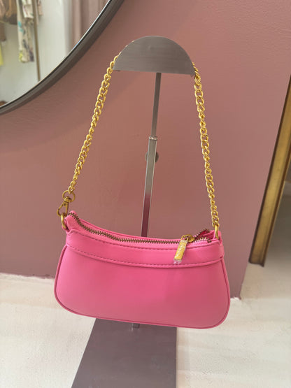 Borsa mini a spalla con catena