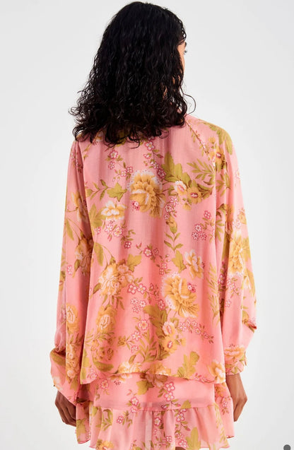 Camicia in Voile in Fantasia a Fiori